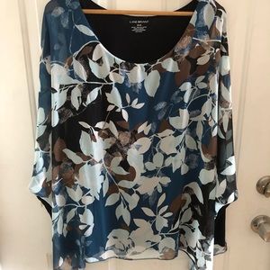 Lane Bryant:: Dolman Sleeve Floral Top